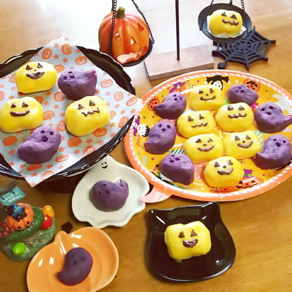 ＊ジャックオランタン🎃とオバケ👻のスイートポテト❤＊|とししいたけさん