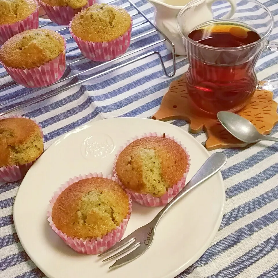 ＊紅茶のマフィンでティータイム☕✨❤＊|とししいたけさん