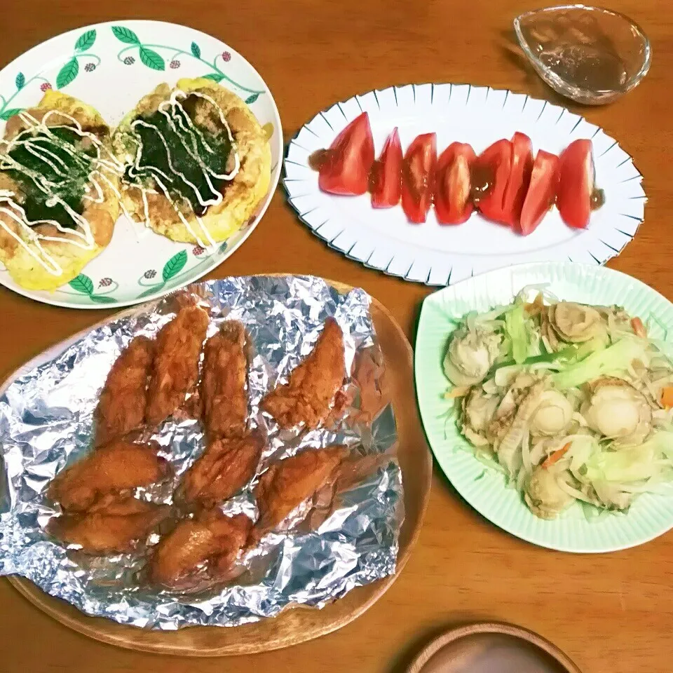 ＊あり合せで晩ご飯🌃🍴🎵＊|とししいたけさん