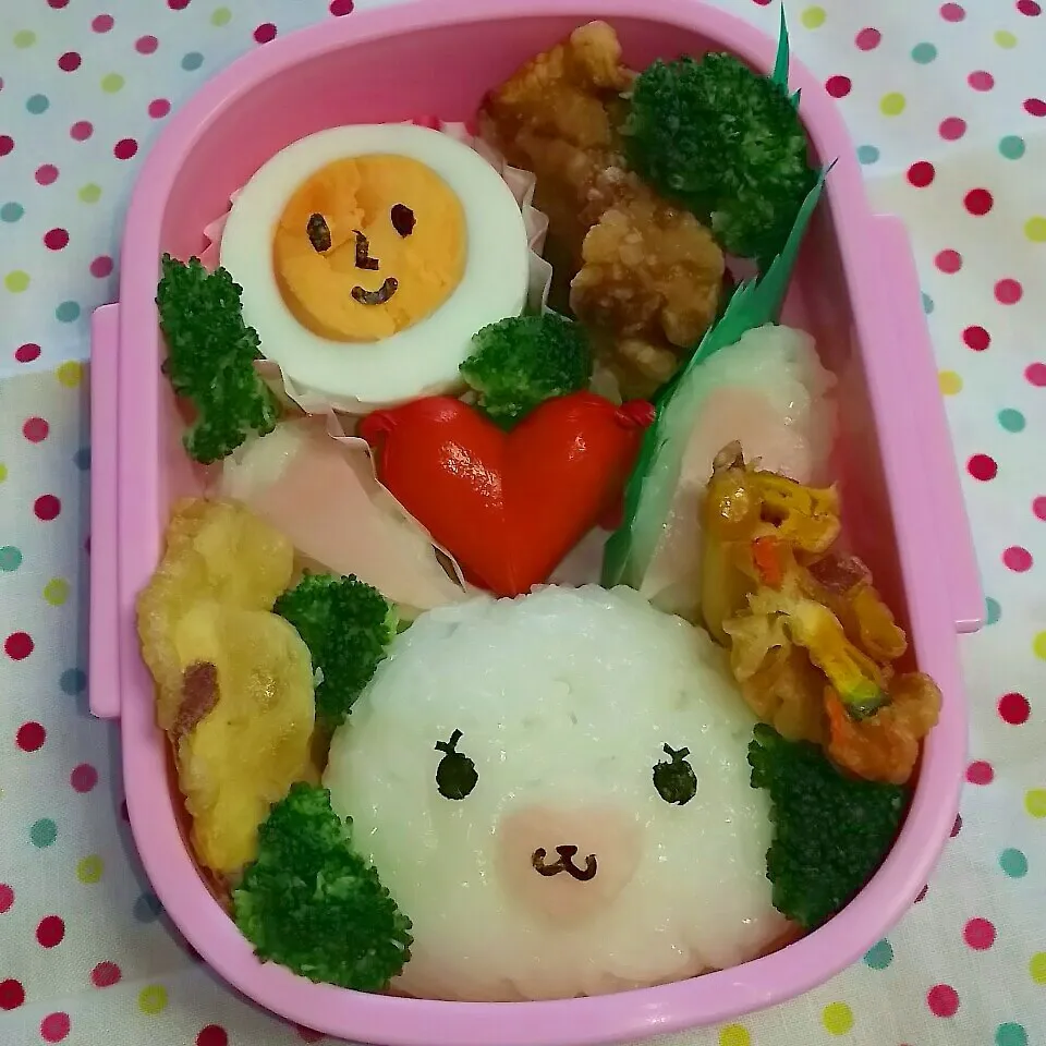 ＊うさぎのモフィのお月見弁当＊  |とししいたけさん