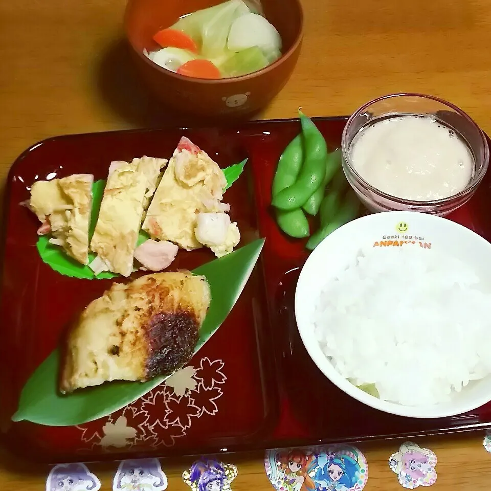 ＊サバの西京焼き定食＊|とししいたけさん