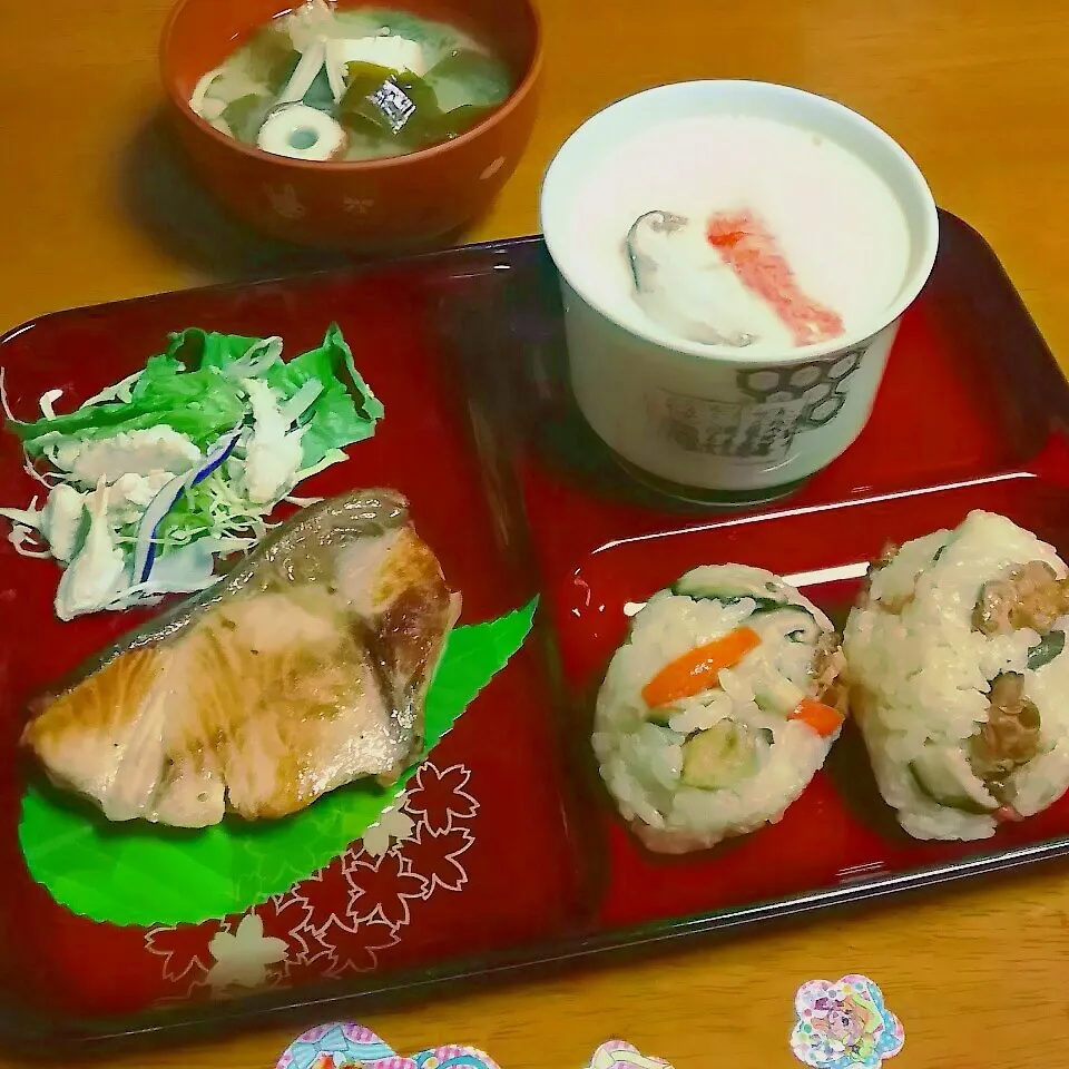 Snapdishの料理写真:＊お子様和定食＊|とししいたけさん