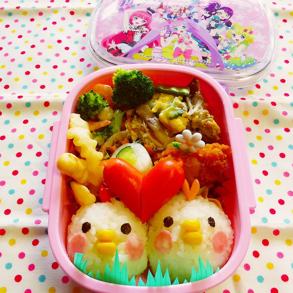 ＊トリさん弁当＊|とししいたけさん