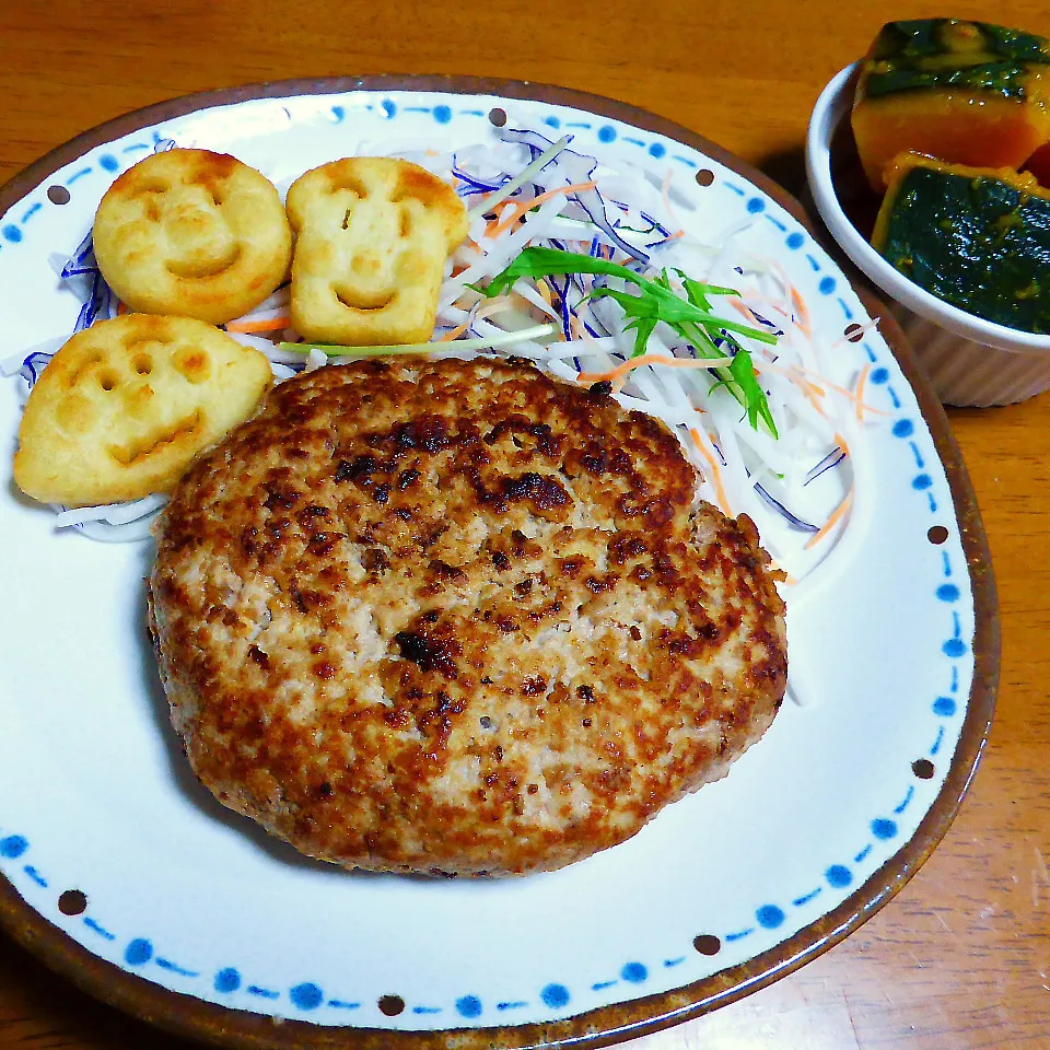 ＊ハンバーグ定食＊|とししいたけさん