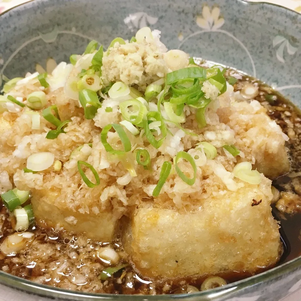 ゴールデンウィークは宅飲みぃ🎶で、揚げ出し豆腐❤️|つるひめさん