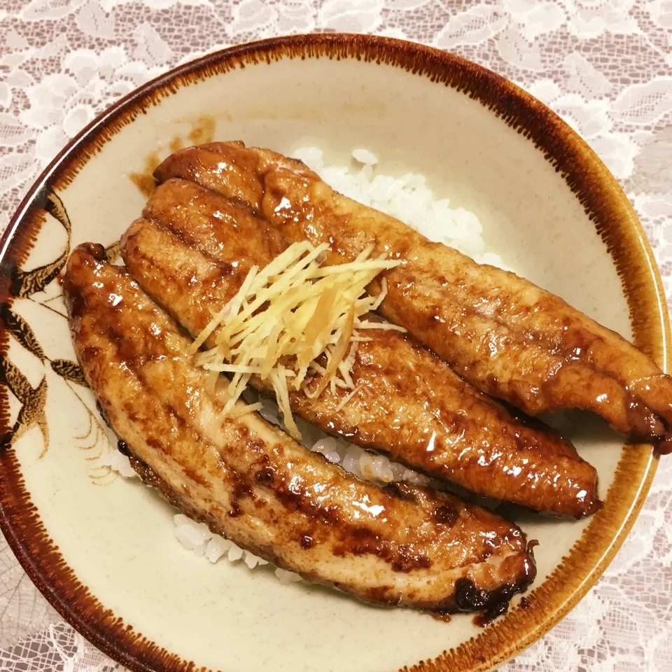 秋刀魚の蒲焼き丼|つるひめさん