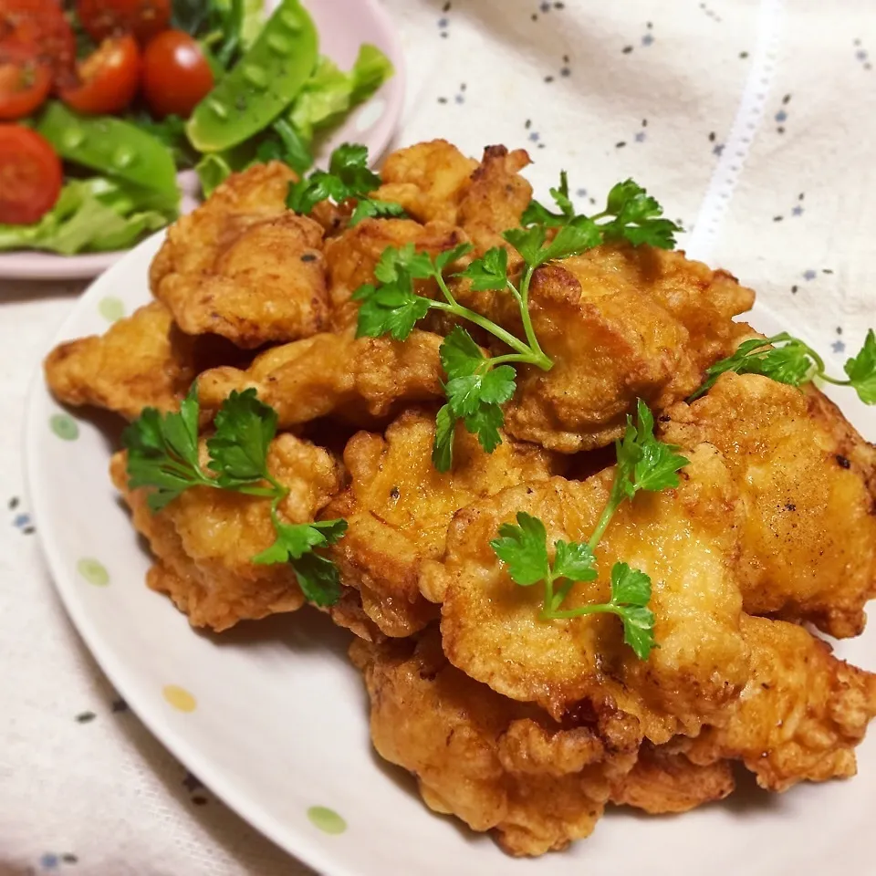 鶏胸肉のジューシー唐揚げ|わことひろさん