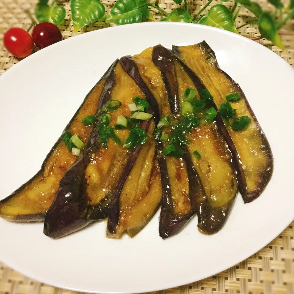 Snapdishの料理写真:マネっこ♪ちたこさんの♡焼きなすの生姜マリネ❤️|さくらんぼさん