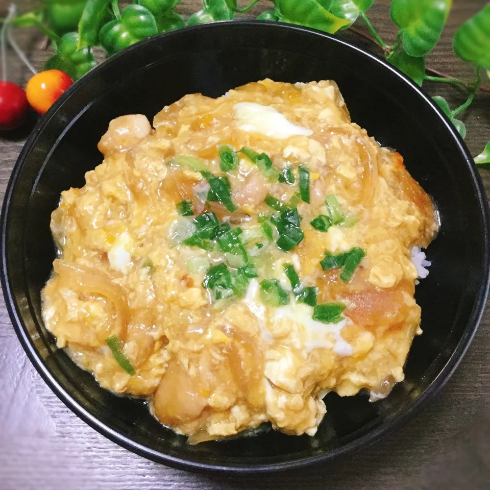 マネっこ♪しゃなママさんの♡とろとろ〜絶品親子丼❤️|さくらんぼさん