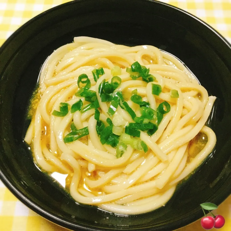 ❤️讃岐うどんで釜玉うどん❤️|さくらんぼさん