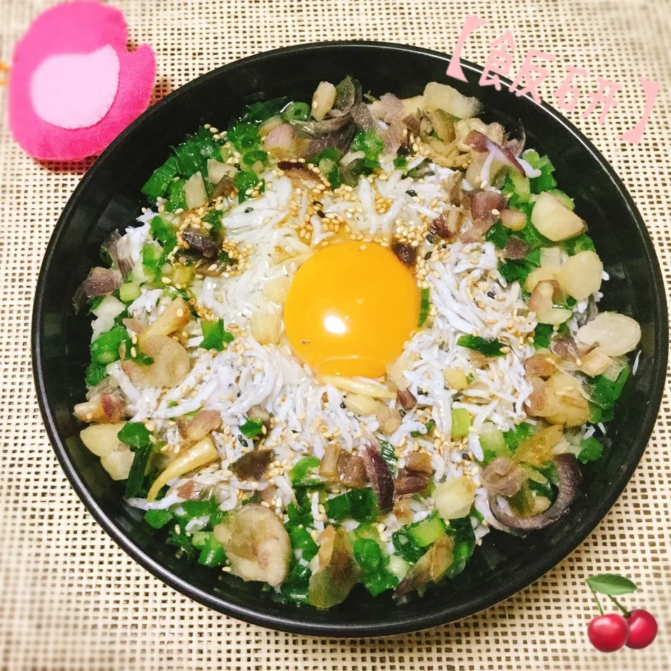 【飯研】マネっこ♪まぁたんさんの♡定番☆しらす丼❤️|さくらんぼさん