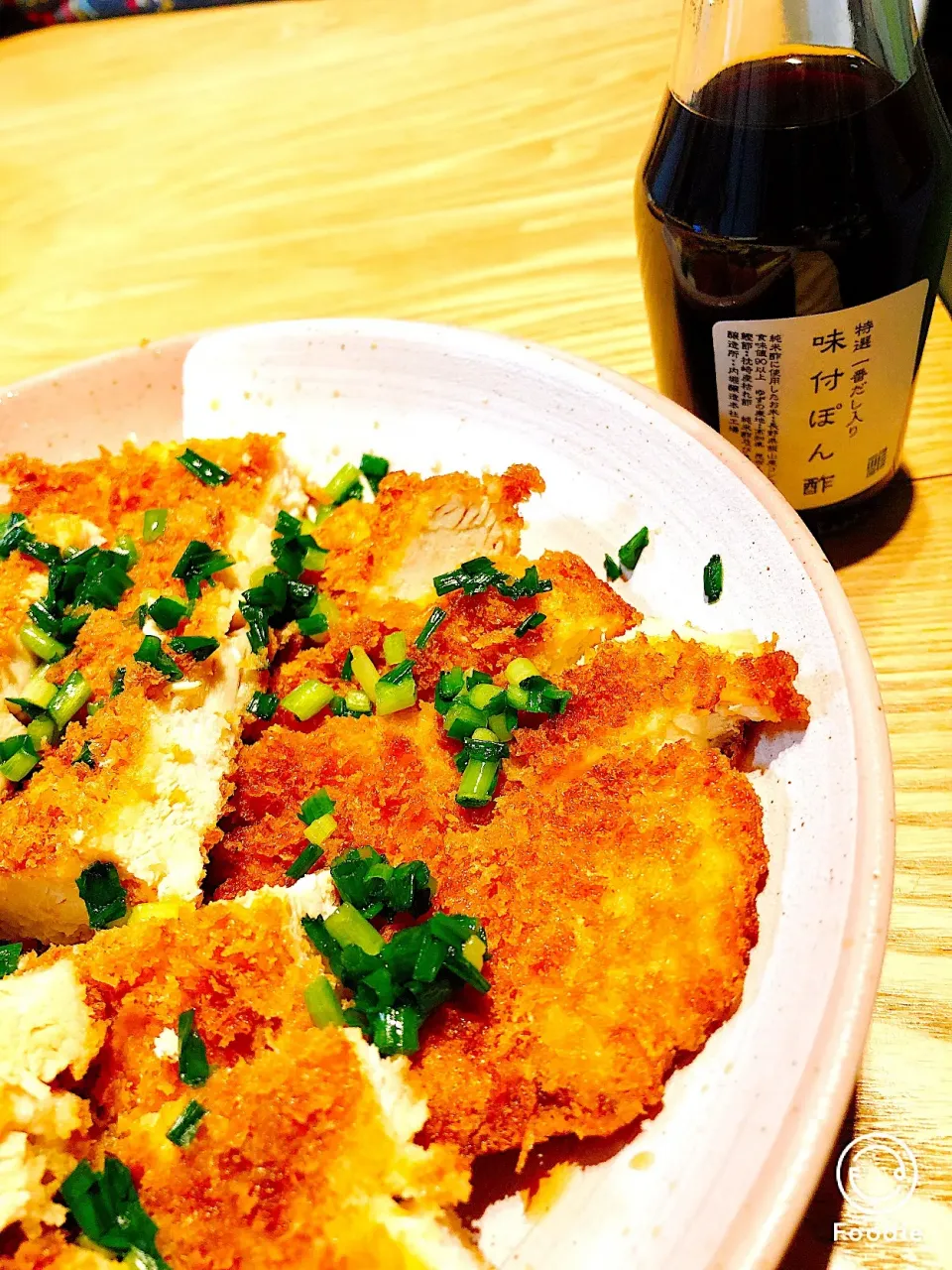 チキンカツポン酢かけ|料理長さん