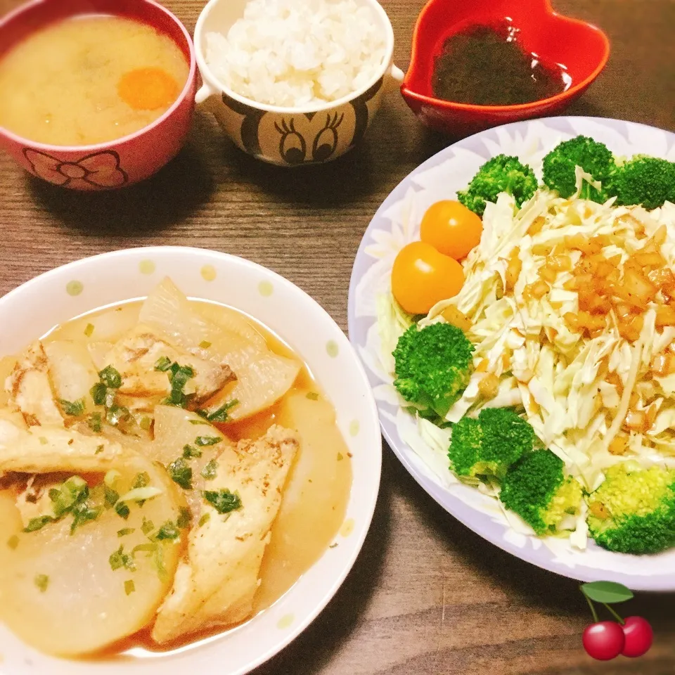 晩ご飯🍒のりPさんの♡炊飯器de簡単♡ぶり大根❤️|さくらんぼさん