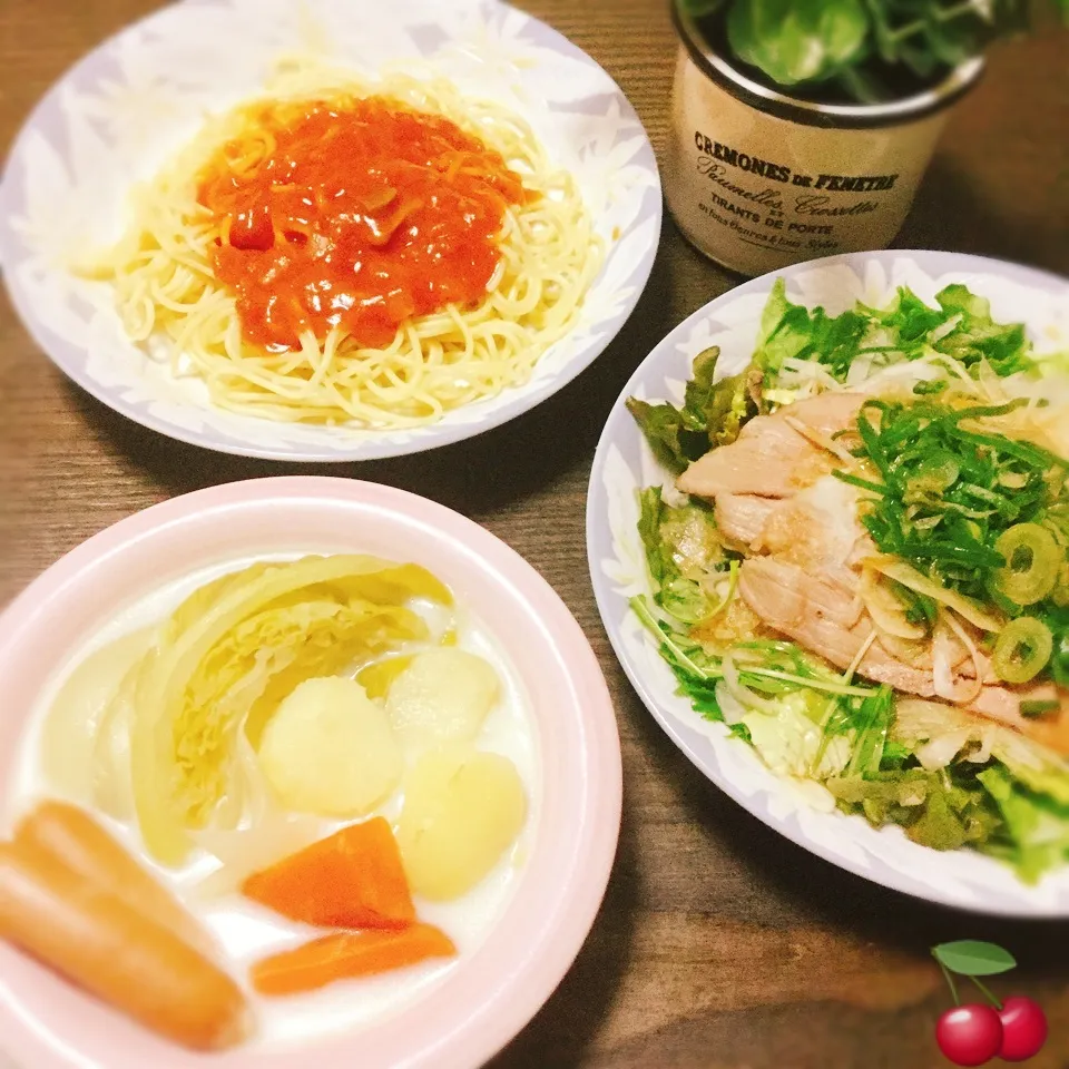 晩ご飯🍒ちたこさんのほっこり美味しい♡ミルクポトフ❤️|さくらんぼさん