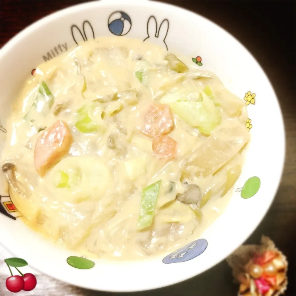 豆乳キムチラーメン🍒|さくらんぼさん