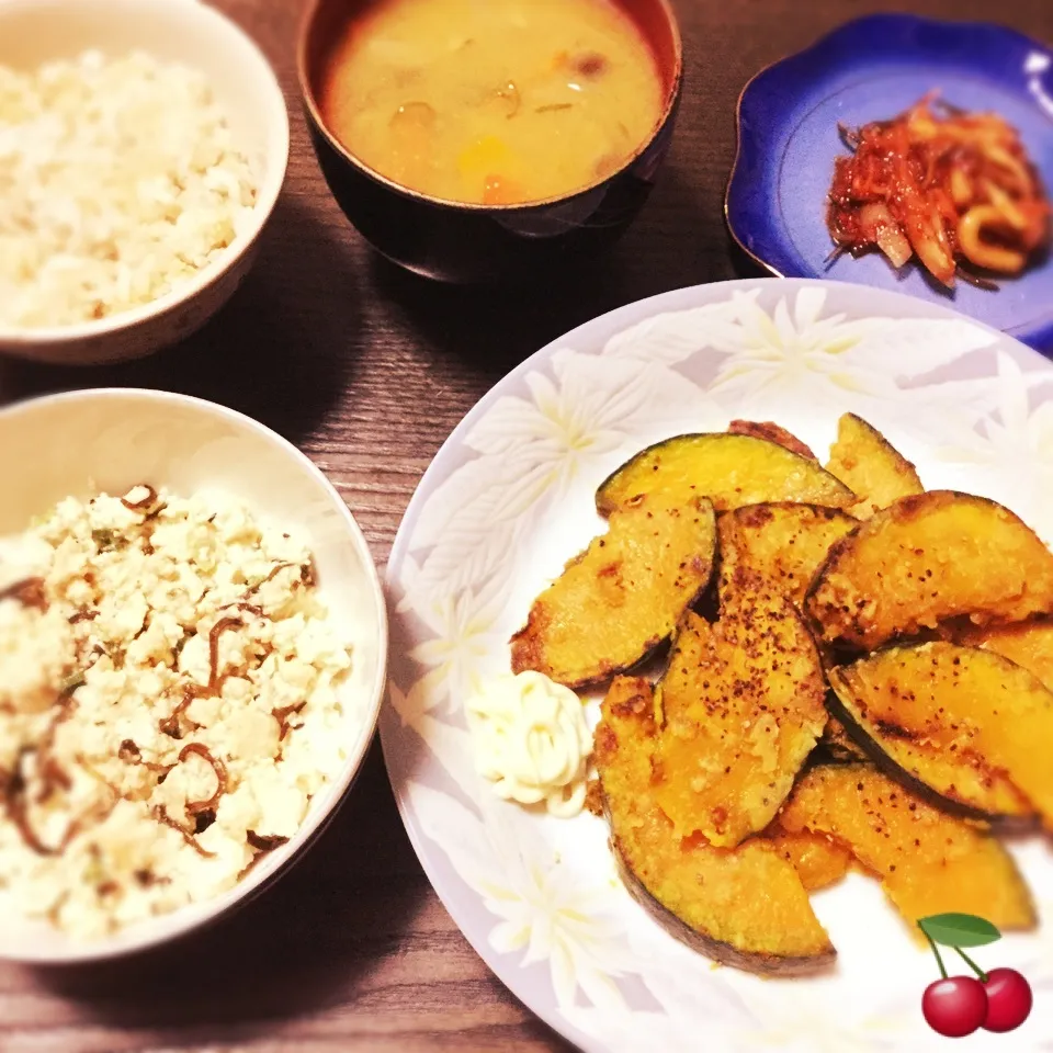 Snapdishの料理写真:晩ご飯🍒|さくらんぼさん