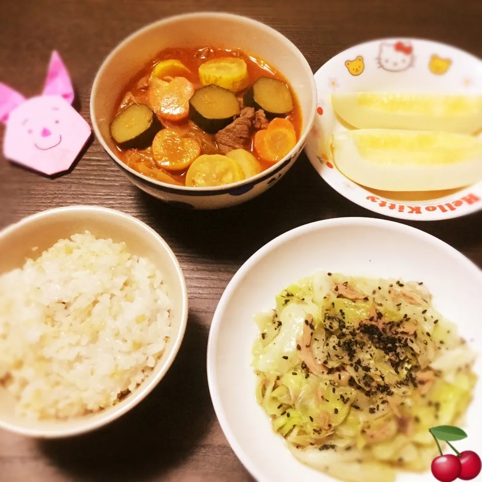 晩ご飯🍒|さくらんぼさん