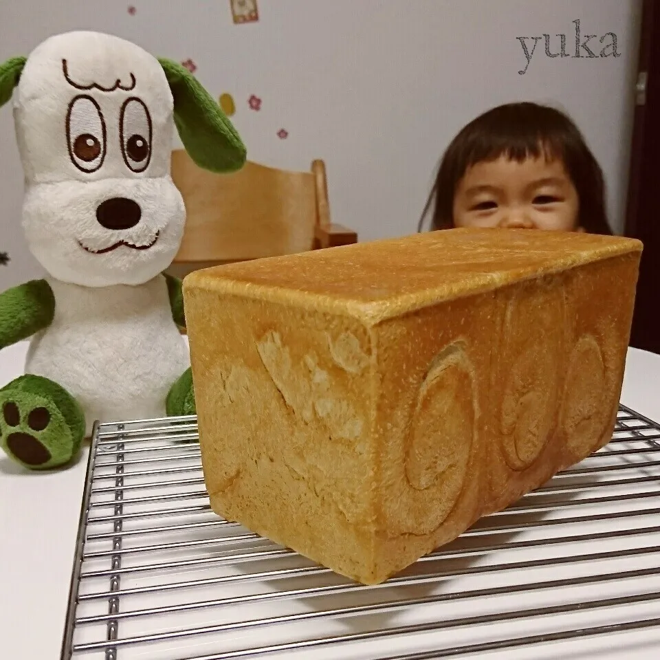 【月間角食部 1月】屋根付き…キャラメルラテ角食|ゆかさん