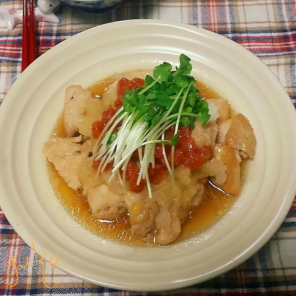 鶏肉の大根おろしがけ♡|ゆかさん