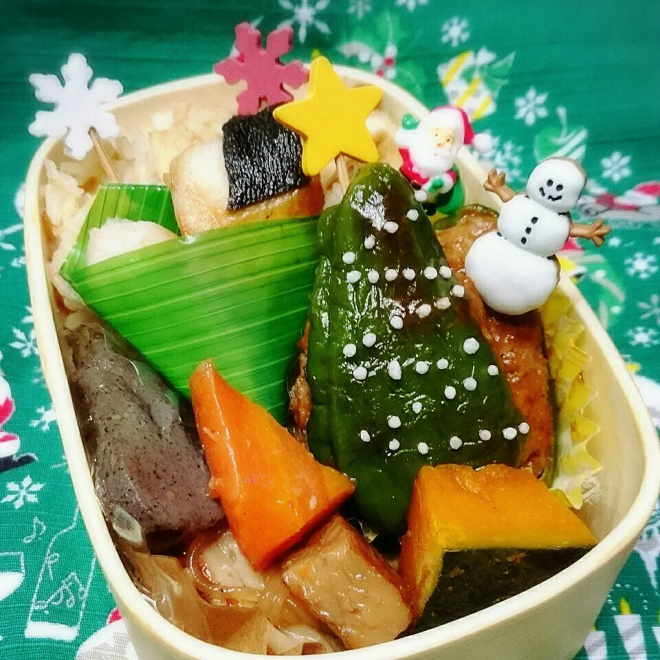 12月19日のわっぱ弁当|さらだきの子さん