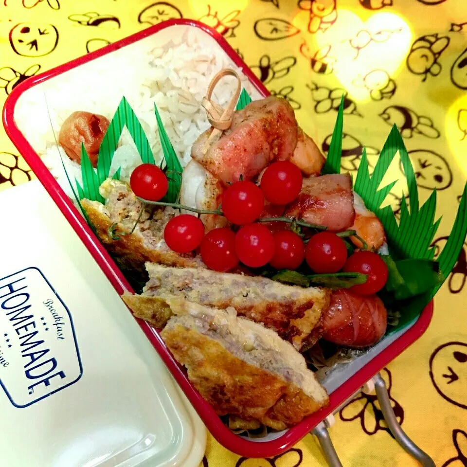 Snapdishの料理写真:6月12日のお弁当|さらだきの子さん