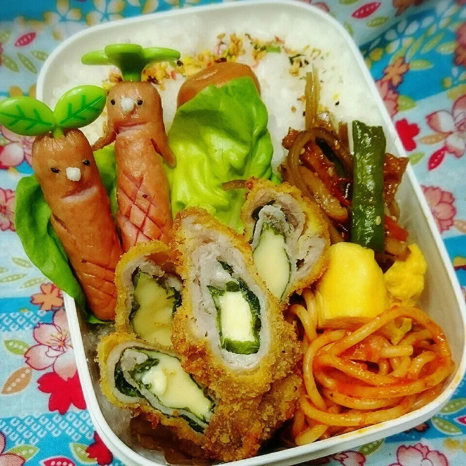 Snapdishの料理写真:3月17日のお弁当|さらだきの子さん