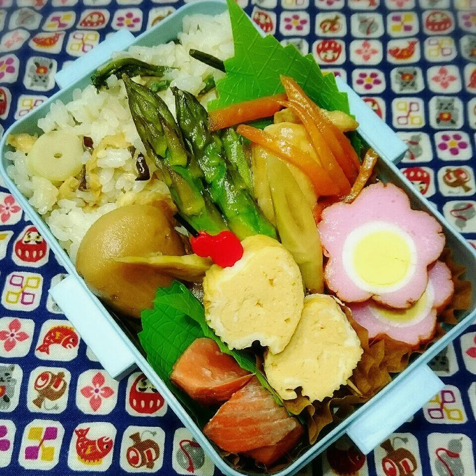 Snapdishの料理写真:2月1日水曜日のお弁当|さらだきの子さん