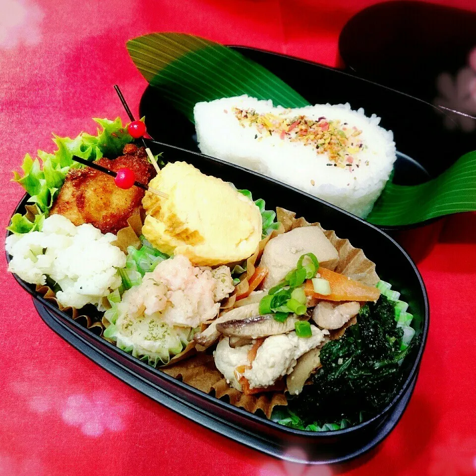 今日のお弁当(和風)|さらだきの子さん