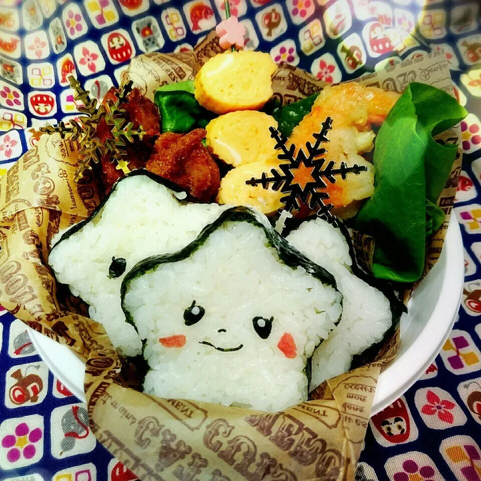 Snapdishの料理写真:今日のお弁当|さらだきの子さん