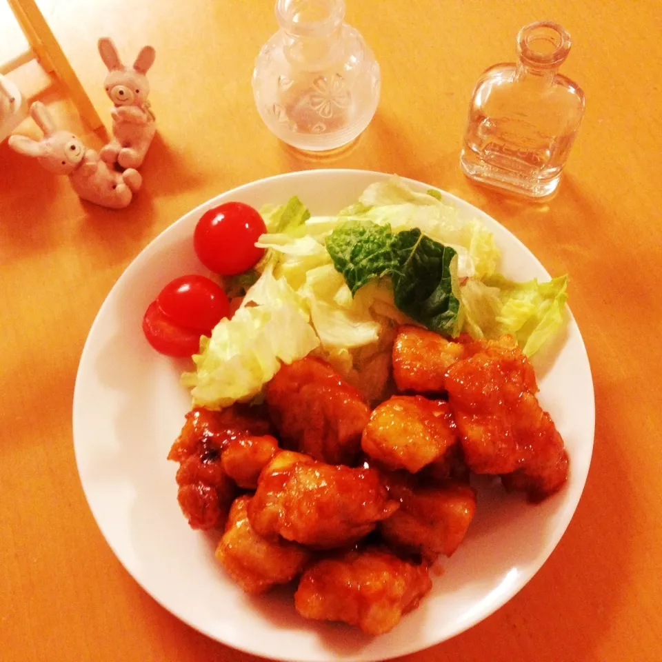 💕ヤンニョムチキン♡ご飯が進む韓国料理💕|yuiママさん