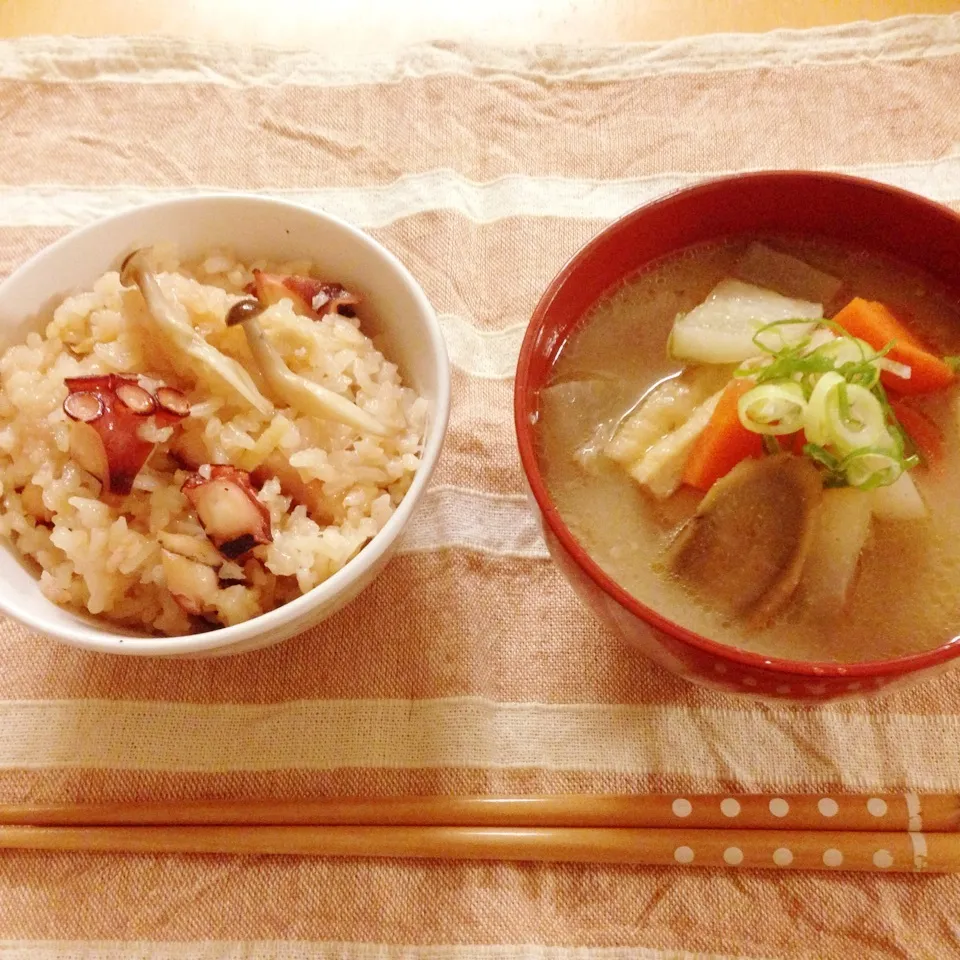 【炊き込みご飯研究会】蛸飯❤️生姜を効かせて❤️|yuiママさん