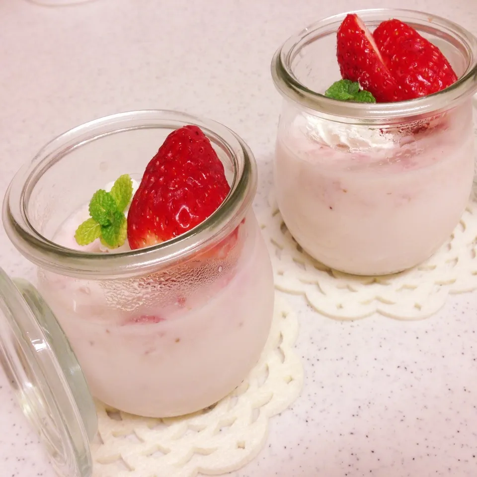 苺のブランマンジェ🍓|yuiママさん