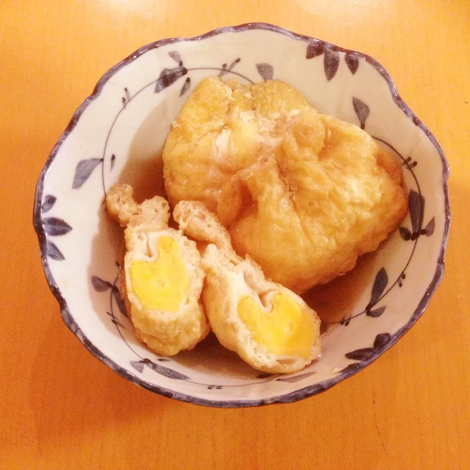 油揚げの袋煮❤️ほっこりする煮物❤️|yuiママさん