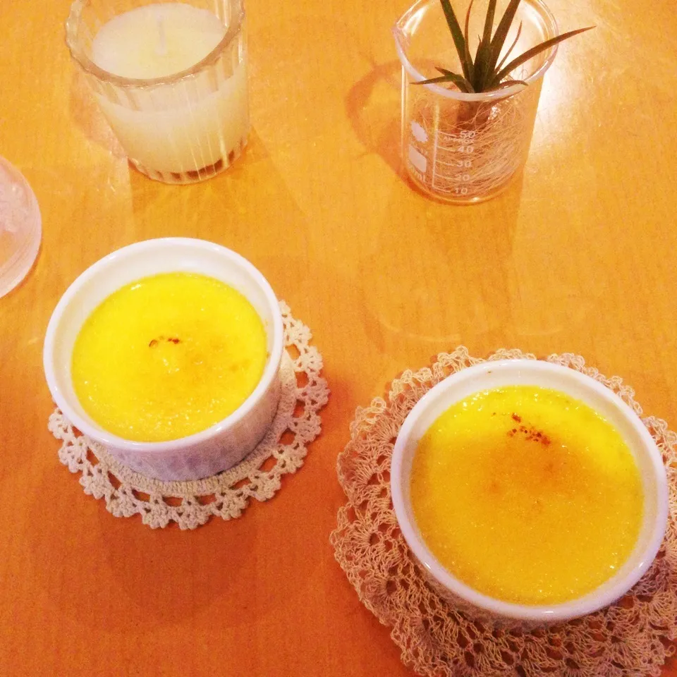 わこちゃん祝300投稿💖クレームブリュレでお祝い💖|yuiママさん