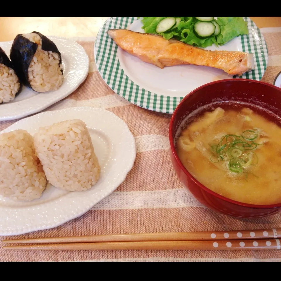 静岡県西武の郷土料理、さくらご飯のおにぎり御膳♡|yuiママさん