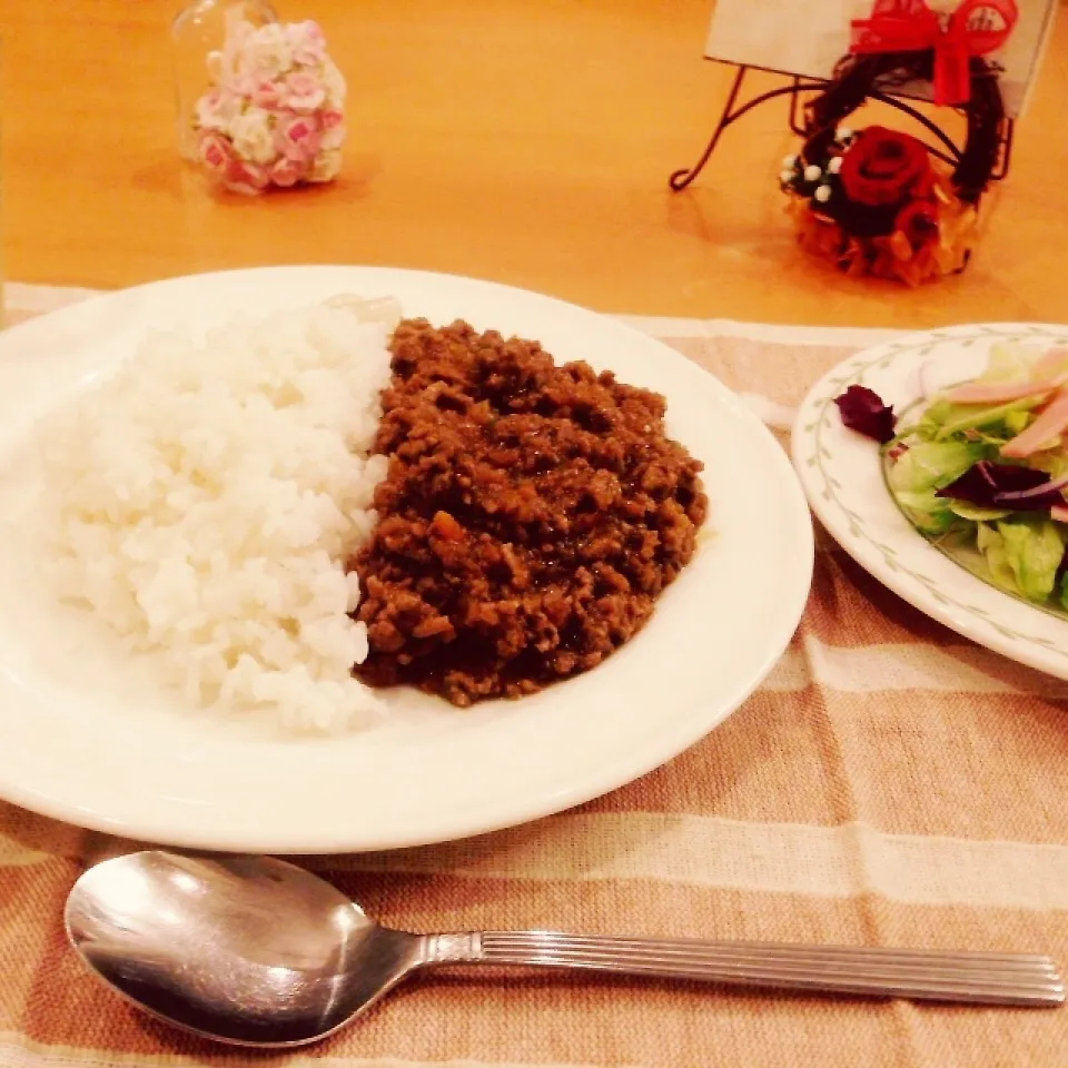 キーマカレー♡美味しい野菜のスープから☆|yuiママさん