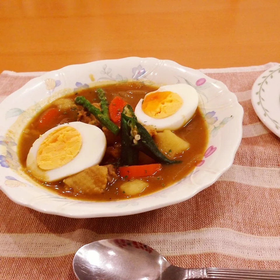 Snapdishの料理写真:スープカレー♡|yuiママさん