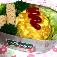 Snapdishの料理写真:オムライス弁当|のぞみさん