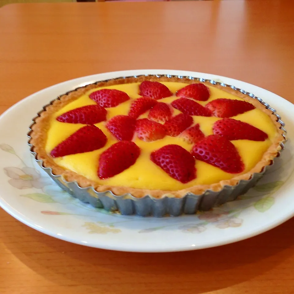 いちごカスタードスフレタルト|yuiママさん