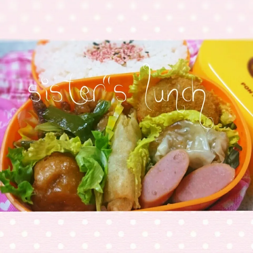 17.03.30の妹ちゃんへのお弁当🍱|💗やよ💗さん