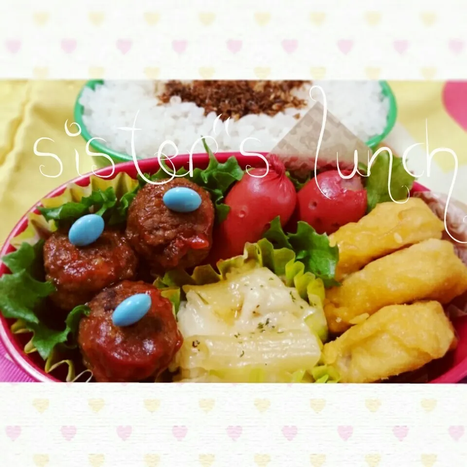 16.08.16の妹ちゃんへのお弁当🍱|💗やよ💗さん