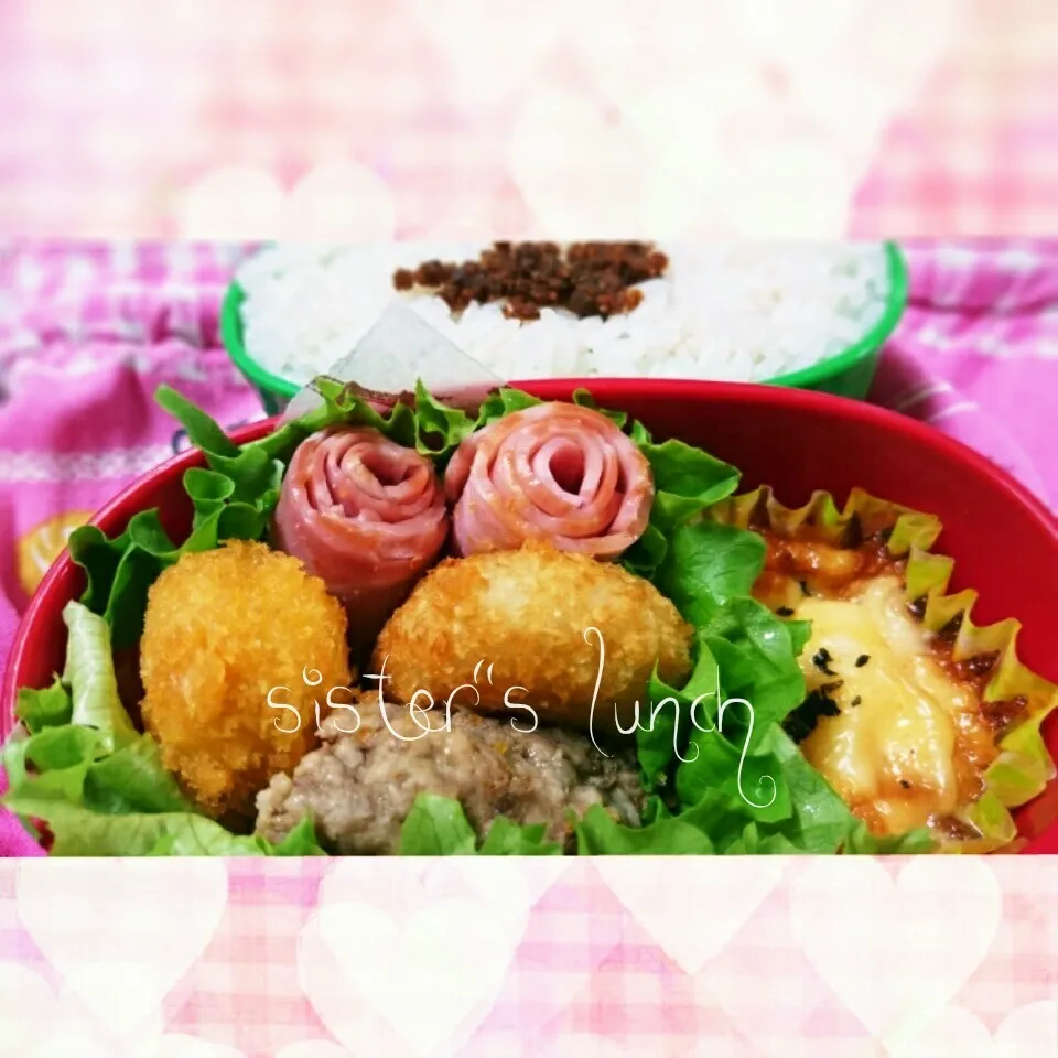 16.04.04の妹ちゃんへのお弁当🍱|💗やよ💗さん