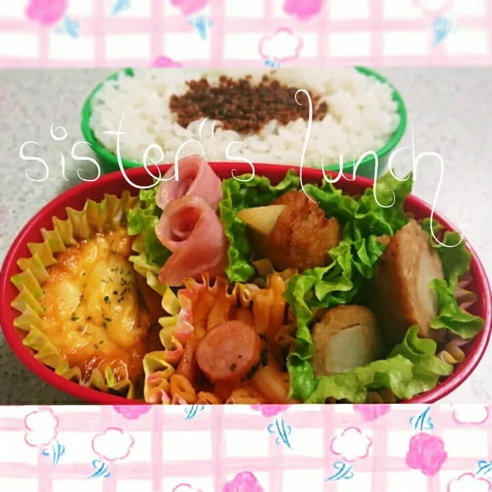 15.12.26の妹ちゃんへのお弁当🍱|💗やよ💗さん