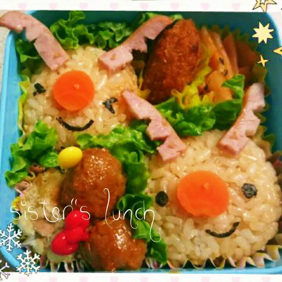 15.12.25の妹ちゃんへのお弁当🍱|💗やよ💗さん