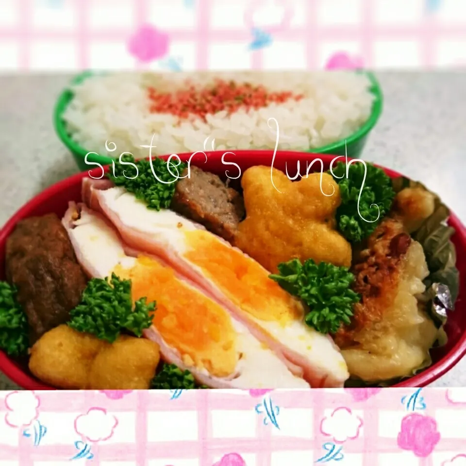 15.10.27の妹ちゃんへのお弁当🍱|💗やよ💗さん