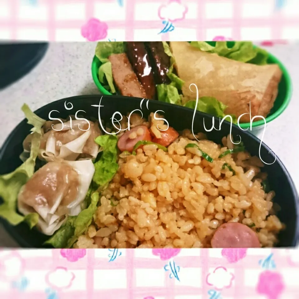 15.09.10の妹ちゃんへのお弁当🍱|💗やよ💗さん