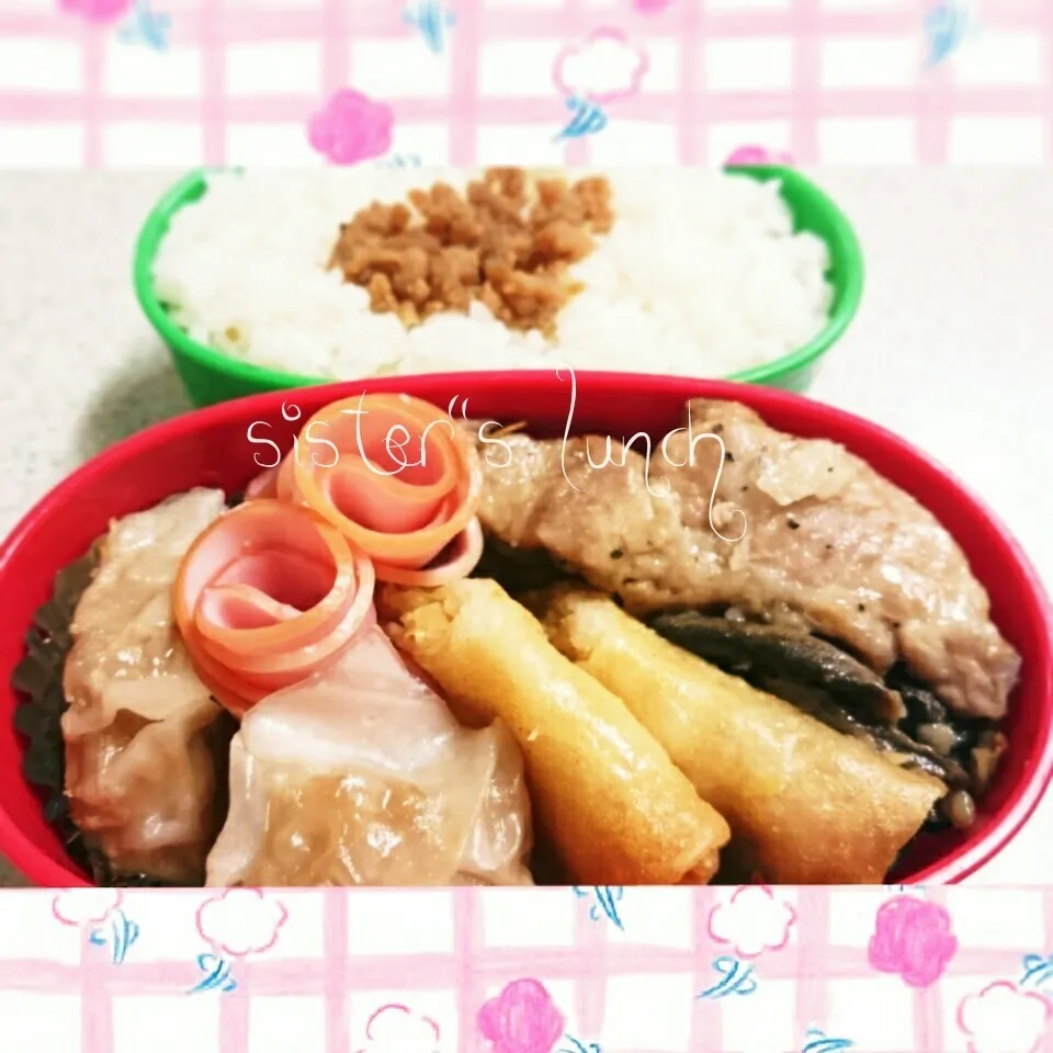 15.09.03の妹ちゃんへのお弁当🍱|💗やよ💗さん