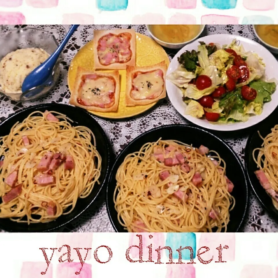 Snapdishの料理写真:15.08.07の晩ごはん❤|💗やよ💗さん