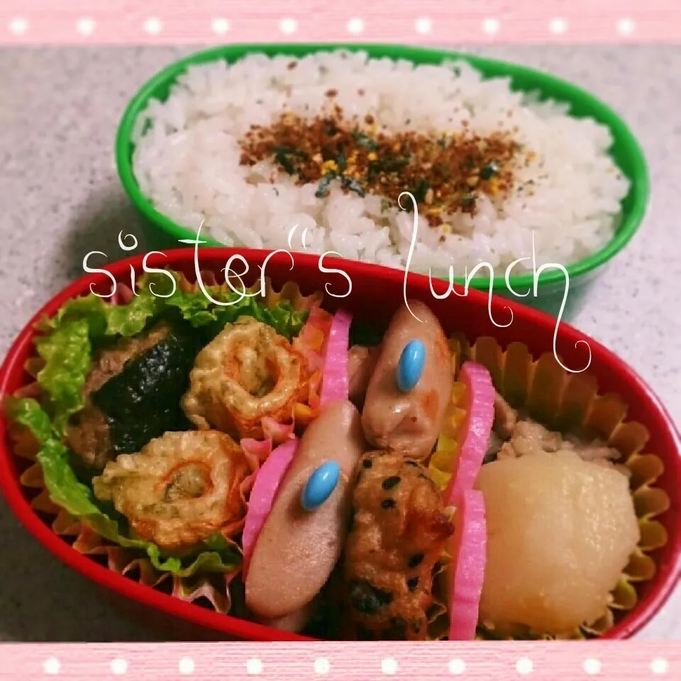 15.06.08の妹ちゃんへのお弁当🍱|💗やよ💗さん