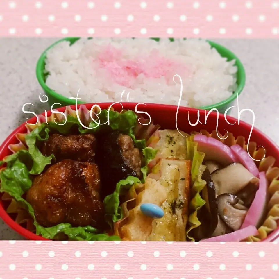 15.06.04の妹ちゃんへのお弁当🍱|💗やよ💗さん